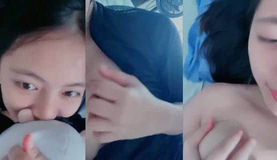 wanita bertopeng disuruh ngelum otong dulu